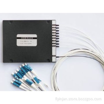 8+1-CH Coarse Wavelength Division Multiplexer (CWDM Mux/Demux) Module